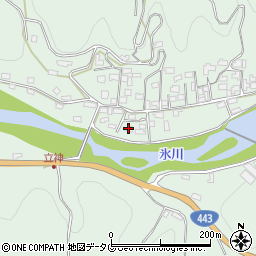熊本県八代郡氷川町立神2070-1周辺の地図