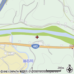 熊本県八代郡氷川町立神166周辺の地図