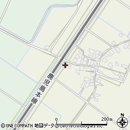 熊本県八代市鏡町中島1053周辺の地図
