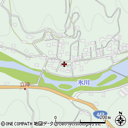熊本県八代郡氷川町立神2071周辺の地図