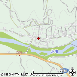 熊本県八代郡氷川町立神2077周辺の地図