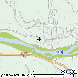 熊本県八代郡氷川町立神2078周辺の地図