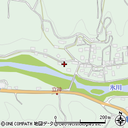 熊本県八代郡氷川町立神2084周辺の地図