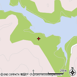 沖田ダム青谷城公園トイレ１周辺の地図