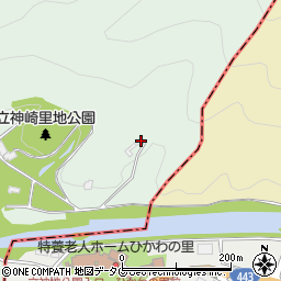 熊本県八代郡氷川町立神687周辺の地図