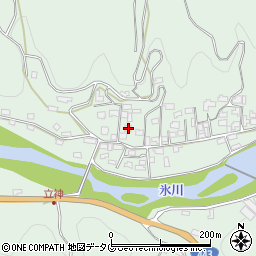 熊本県八代郡氷川町立神1977周辺の地図
