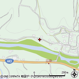 熊本県八代郡氷川町立神2090周辺の地図