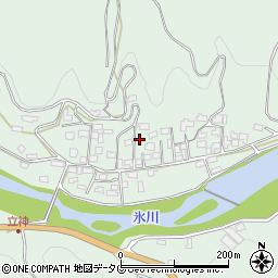 熊本県八代郡氷川町立神1986周辺の地図