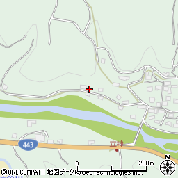 熊本県八代郡氷川町立神2097-2周辺の地図