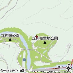 熊本県八代郡氷川町立神627周辺の地図