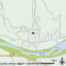 熊本県八代郡氷川町立神1982周辺の地図