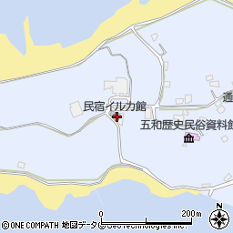 イルカ館周辺の地図