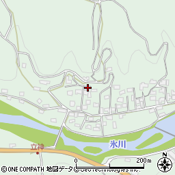 熊本県八代郡氷川町立神1980周辺の地図