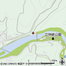 熊本県八代郡氷川町立神974周辺の地図