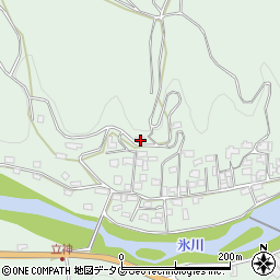 熊本県八代郡氷川町立神1852周辺の地図
