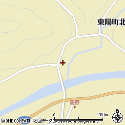 熊本県八代市東陽町北五反田周辺の地図