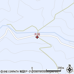 木浦周辺の地図