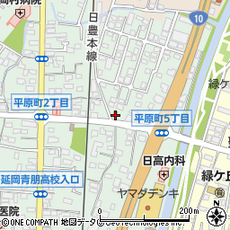 延岡警察署南延岡交番周辺の地図