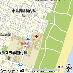 延岡市立南中学校周辺の地図