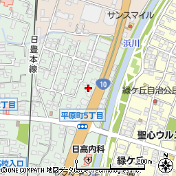 スポーツニッポン新聞延岡南部販売店周辺の地図
