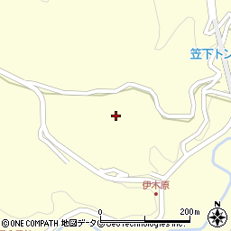 宮崎県延岡市北方町笠下周辺の地図