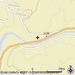 熊本県八代市泉町下岳392周辺の地図