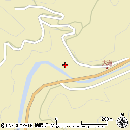 熊本県八代市泉町下岳123周辺の地図