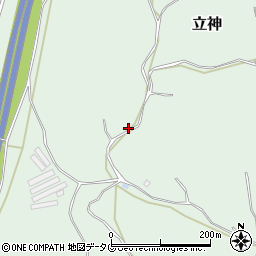 熊本県八代郡氷川町立神2278周辺の地図