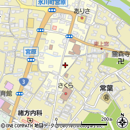 熊本県八代郡氷川町宮原栄久62周辺の地図
