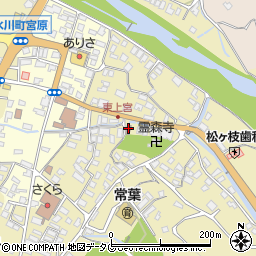 東上宮公民館周辺の地図