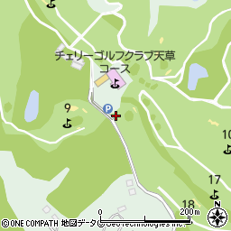 チェリーゴルフクラブ天草コース周辺の地図