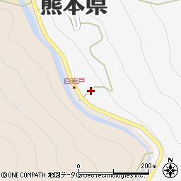 熊本県八代市泉町柿迫613周辺の地図