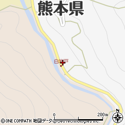 熊本県八代市泉町柿迫619周辺の地図
