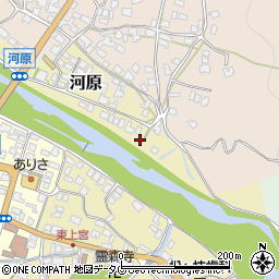 熊本県八代郡氷川町河原3周辺の地図