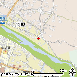 熊本県八代郡氷川町河原36周辺の地図