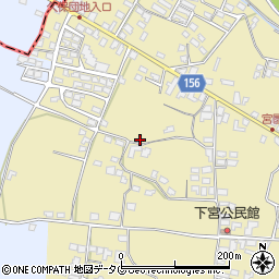 熊本県八代郡氷川町宮原周辺の地図