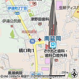 南延岡駅前郵便局 ＡＴＭ周辺の地図