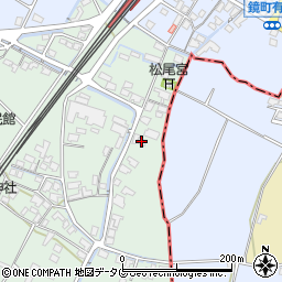 熊本県八代市鏡町有佐257周辺の地図