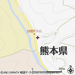 熊本県八代市泉町柿迫483周辺の地図