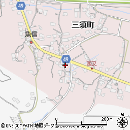 西田建設株式会社周辺の地図