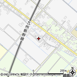 熊本県八代市鏡町貝洲190周辺の地図