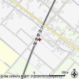 熊本県八代市鏡町貝洲195周辺の地図
