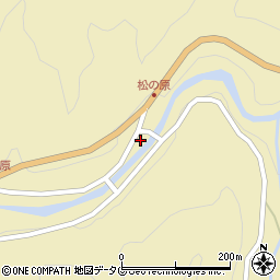 熊本県八代市泉町下岳1250-1周辺の地図