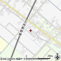 熊本県八代市鏡町貝洲193周辺の地図