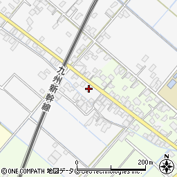 熊本県八代市鏡町貝洲161周辺の地図