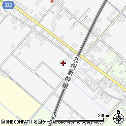 熊本県八代市鏡町貝洲247周辺の地図