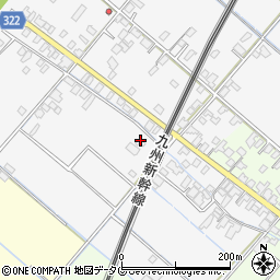 熊本県八代市鏡町貝洲250周辺の地図