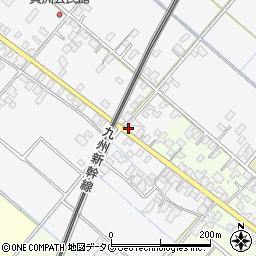 熊本県八代市鏡町貝洲156周辺の地図