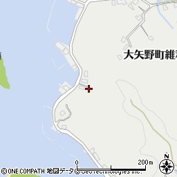 熊本県上天草市大矢野町維和548周辺の地図