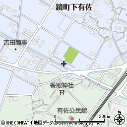 熊本県八代市鏡町下有佐541-6周辺の地図